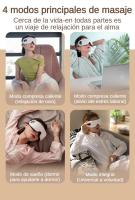 Masajeador de ojos con calor, música Bluetooth, masaje vibratorio, masajeador de ojos plegable para aliviar la tensión ocular, ojos secos, mejorar el sueño, regalo del día de la madre - details 2