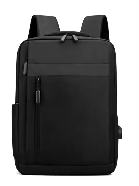 Mochila para ordenador portátil de gran capacidad para hombre, bolso de hombro informal, multifuncional, con carga Usb, impermeable - 1