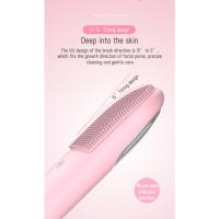 Cepillo Facial de Silicona Eléctrico Recargable por USB, Impermeable, Limpieza Profunda, Exfoliación y Masaje, Adecuado para Piel Sensible Herramienta de Cuidado de la Piel de Belleza - details 11