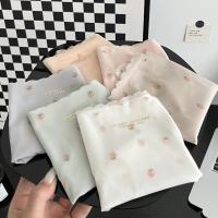 Ropa interior de 6 uds., bragas de seda helada, entrepierna de algodón, calzoncillos finos sin costuras, calzoncillos de mujer, calzoncillos de cintura media, dulce fresa, regalo - details 5