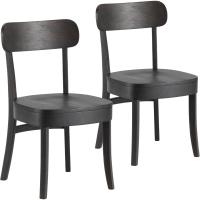 Pack 2 sillas Color Nogal, Madera Maciza, 45,5 cm (Ancho) 49 cm (Profundo) 83 cm (Alto) - details 7