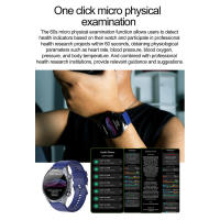 Reloj Inteligente de Grado Médico para Hombres 2025 Tratamiento Láser, ECG Alto + PPG, Glucosa de Sangre, Temperatura Corporal, Llamada BT, Salud - details 14