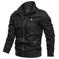 Chaqueta Bomber de Moda para Hombres Primavera Otoño 2025 Ajuste Delgado Material de Algodón - details 2