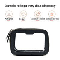 Neceser de viaje de gran capacidad, organizador de maquillaje transparente, artículos esenciales para hombres y mujeres - details 1