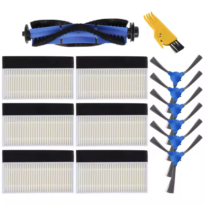 Kit de repuesto Compatible con Robovac 11S Robovac 30 30C Robovac 15C Robovac 12 accesorios, filtros de vacío laterales - 1