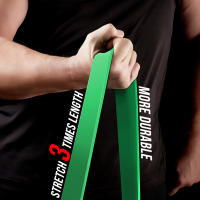 Resistance Band Natural Latex 7 levels 5-175 Lbs Durable Premium Quality Elastic Flexible Exerciese Bands Gym Pull Up Band - details 3