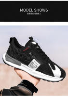 Nuevos zapatos deportivos de malla antideslizantes y transpirables con parches, suelas gruesas y mayor durabilidad para correr. - details 7