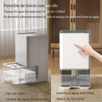 Absorción de humedad y deshumidificación,Deshumidificador de aire, tanque de agua de 1,2 L, automático, silencioso, blanco, deshumidificador de tanque de agua de gran capacidad, deshumidificador doméstico de ahorro de energía, - details 2