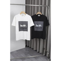 Nueva colección de verano con logotipo impreso frontal, camiseta deportiva de algodón puro con cuello redondo para hombre, camisa informal de estilo básico para pareja - details 12