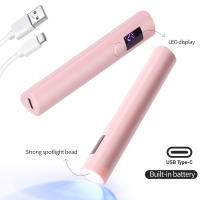 LULAA-Mini linterna Led Uv portátil profesional, herramientas de arte de uñas, Gel para lámpara de secado de uñas - details 6