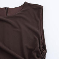 - Otoño ses Mujer, Mini s elegantes con pliegues para vacaciones, moda juvenil - details 4