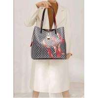 Bolso Cruzado de Mano Grande Leten Estampa de Letra Clásica Bolso de Viaje de Alta Gama con Forro de Cuero Mochila de Lujo para Mujeres - details 0
