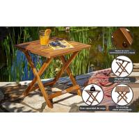 Mesa de madera plegable