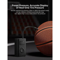Compresor de aire eléctrico Xiaomi Mijia 2 puertos, universal, sensor de neumáticos, buscador de tesoros portátil para coche, bicicleta - details 5