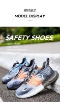 Zapatos Universales de Seguridad para Hombres Cabeza de Acero, A Prueba de Golpes, Antideslizantes, Hebilla Giratoria, Resistentes al Desgaste - details 44