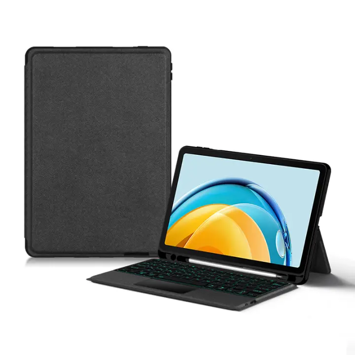 Funda con Teclado retroiluminado para Huawei MatePad SE, cubierta con panel táctil de 10,4 pulgadas para Huawei MatePad SE 10 4 AGS5-L09 W09 - 1