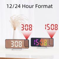 Reloj despertador con proyección de fecha/temperatura, proyector ajustable de brillo 12/24H, reloj de techo, pantalla grande - details 8