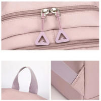 Mochila de gran capacidad para estudiantes, casual, impermeable, de nylon, con doble hombro, bolsa de viaje de moda para la univ - details 3