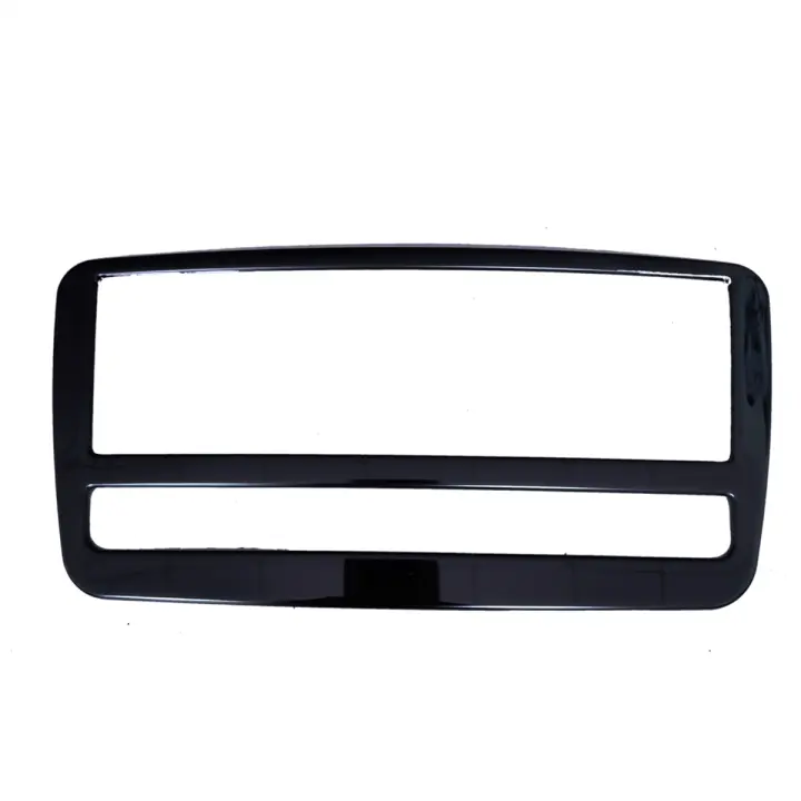 Cubierta embellecedora de Panel de CD de Control central de coche para Mercedes Benz GLA CLA A Clase B CLA200 13-19 marco decorativo de ajuste de 9 botones A - 1