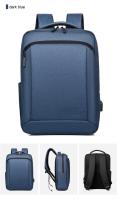 Mochila de negocios para hombre, mochila impermeable para ordenador, tela Oxford, gran capacidad, Busines de carga USB - details 16