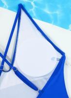 Traje de Baño de Una Pieza Blanco Ajuste de Cuerpo, Dacron, Estilo de Verano/Primavera 24, No Retirable - details 25