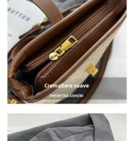 Nueva Bolsa de Verano 2025 Bolsa de Cruz Retro Versátil Estilo Tejido de Internet Famoso - details 4