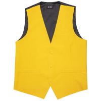 Nuevo chaleco amarillo claro para hombre, chaleco de seda Lisa para boda, corbata para el cuello, conjunto de gemelos y pañuelo para traje masculino, regalos de diseñador para fiesta de negocios - details 15