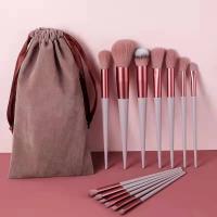 Juego de brochas de maquillaje profesional para mujer, 13 piezas, alta calidad, belleza - details 1