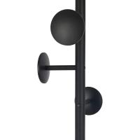 Perchero de pie con 6 Ganchos. Color: Negro. Altura: 174cm. para Colgar Todo Tipo - details 4