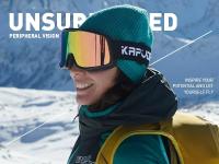 Kapvoe-gafas fotocromáticas de nieve para hombre y mujer, máscara antiniebla para Snowboard, protección UV400, Invierno - details 3