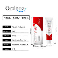 La pasta de dientes probiótica Bright White Mint refresca el aliento, limpia, embellece los dientes, cuida los dientes y el cuidado bucal - details 0
