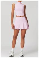 Conjunto de Falda de Yoga para Mujer Ropa Deportiva de Entrenamiento Traje de Gimnasio - details 0