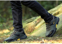 Zapatos de senderismo impermeables para hombre, zapatillas de escalada de montaña, calzado de entrenamiento al aire libre, antideslizante, novedad - details 22