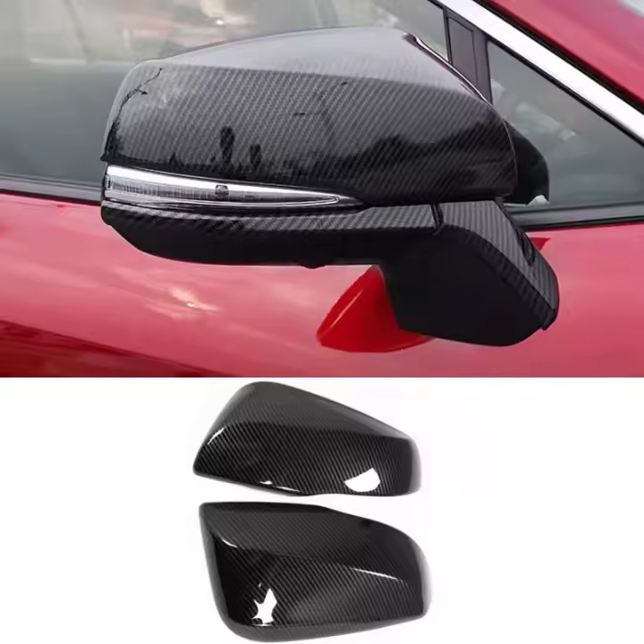 Adornos de Coche de Cromo ABS - Compatibles con Toyota RAV4, Highlander, Sienna, Corolla Cross - Decoración Exterior de Alta Gama - 1