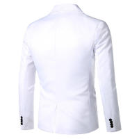 2025 Primavera Nueva Moda Casual de Negocios para Hombres Chaqueta Única Occidental Adelgazante Juvenil Grande - details 1