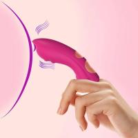 Embalaje privado Vibrador de dedo sexy Dildo Juguete sexual para punto G Clítoris Estimulador de pezón Vagina Masajeador anal Masturbador femenino Suministros para adultos - details 1