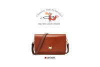 FOXER bolso cruzado de PU para mujer, bolso de hombro de moda de color sólido, bolso de múltiples ranuras - details 6