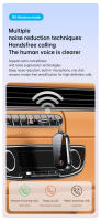 Transmisor y receptor estéreo con Bluetooth 5,4, 2 en 1, 3,5mm, AUX, adaptador inalámbrico de Audio para avión, micrófono para TV, PC, auriculares, coche y avión - details 9