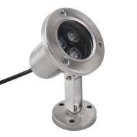Luz de buceo de acero inoxidable IP68 para estanque LED de 3W, impermeable, ahorro de energía, fuente, piscina subacuática - details 1
