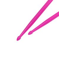 Baquetas luminosas de nailon, 2 piezas, 5A, brillantes, regalo para baterista, Rosa - details 5