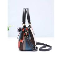 Nuevo para mujeres con diseño de cuadrícula aleatoria, bolso de hombro de moda, bolso de mujer, mochila de lujo de alta gama - details 1