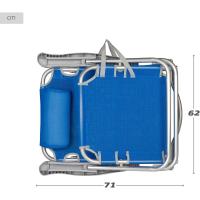 Set 2 Sillas Pleg Alu 5pos 60x47x83cmc/cojin-flamenco - details 18