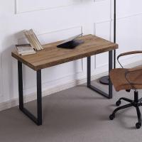 Mesa de Oficina, Color Roble Boreal y Negro, Medidas: 120 cm (Largo) x 60 cm (Ancho) x 73 cm (Alto) - details 2