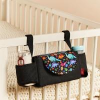 Bolsa organizadora multifuncional para cochecito, bolsa de mamá de gran capacidad, bolsa colgante para cochecito, portabotellas, bolsa de pañales, bolsa de almacenamiento para cochecito - details 10