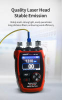 Noyafa NF-919 medidor de potencia 3 en 1 fuente de luz estable VFL REF localizador Visual de fallos herramienta de prueba de fibra óptica de luz roja - details 4
