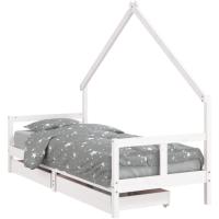 Estructura de Cama Infantil con cajones Madera de Pino 80x160cm - details 93