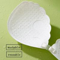 Sujetador Invisible de encaje con espalda descubierta para mujer, Bralette adhesivo de realce, lencería adhesiva de silicona con correa transparente Sexy, ropa interior - details 7
