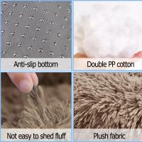 Cama redonda y esponjosa para perro, casa supersuave de felpa para gato, nido cálido para invierno, 40-90cm - details 11