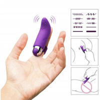 Vibrador de silicona para dedo, Juguetes sexuales para lesbianas, masajeador del punto G, masturbador femenino, producto recargable para adultos - details 0