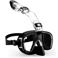 Set de Máscara de Buceo Profesional Anti-Niebla, Sistema de Tapa Superior Seca, Para Adultos y Niños - details 2